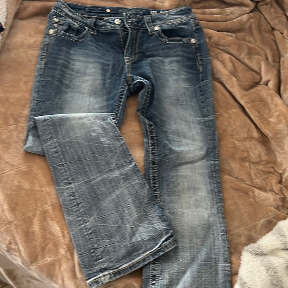 Miss Me boot cut jeans size 30